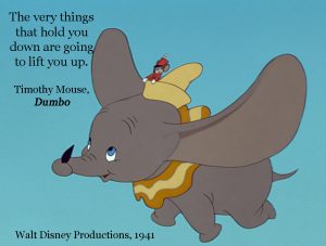 ALS, Caregiving, Caregiver, Disney, Dumbo