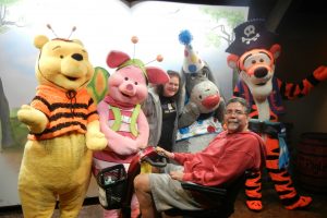 ALS, Walt Disney World, Pooh, Rabbit,Caregiving